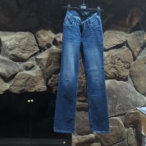 Wrangler Straight Leg Blue Jeans